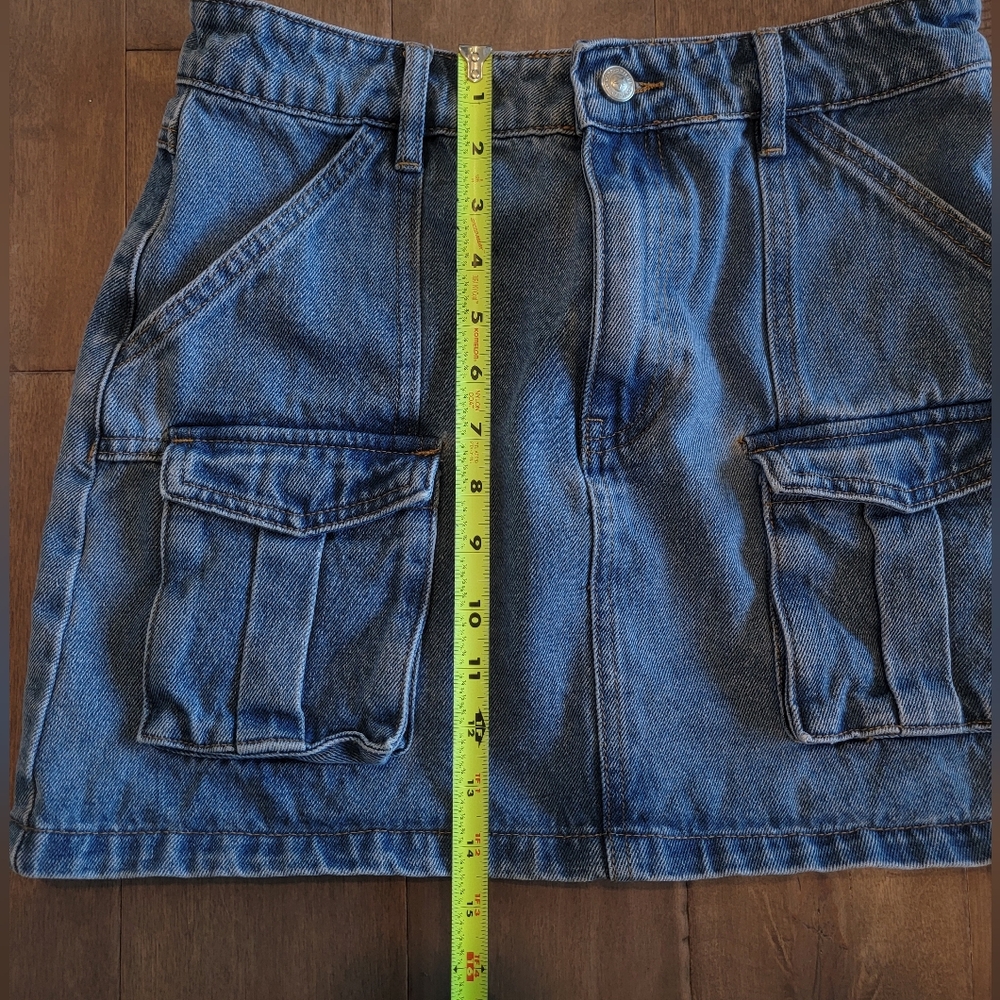 Princess Polly Denim Skirt - Size 6 - Picture 2 of 8